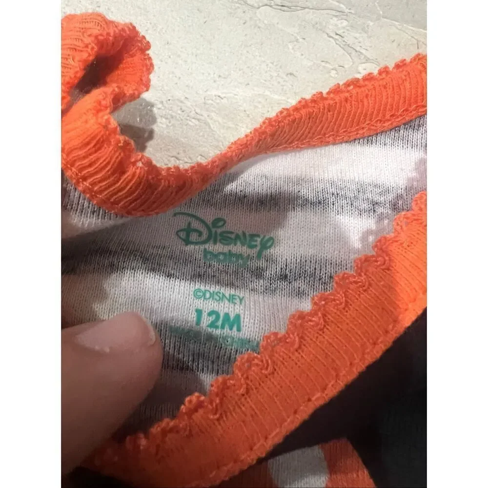 Disney Minnie Mouse Boo Halloween 2pc Jammy Set Girls Size 12 Month NEW